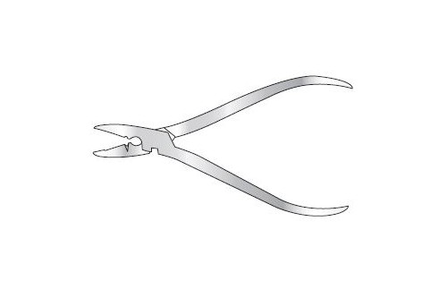PLATE BENDER/WIRE CUTTER BONE PLIER FOR SMALL PLATES