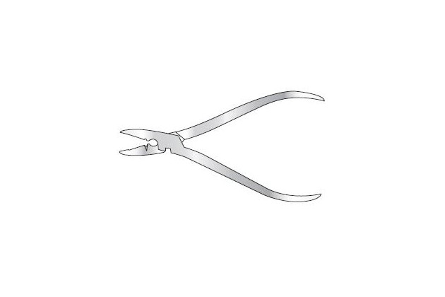 PLATE BENDER/WIRE CUTTER BONE PLIER FOR SMALL PLATES