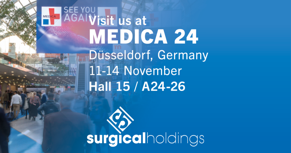 Meet us at MEDICA 2024 next month!